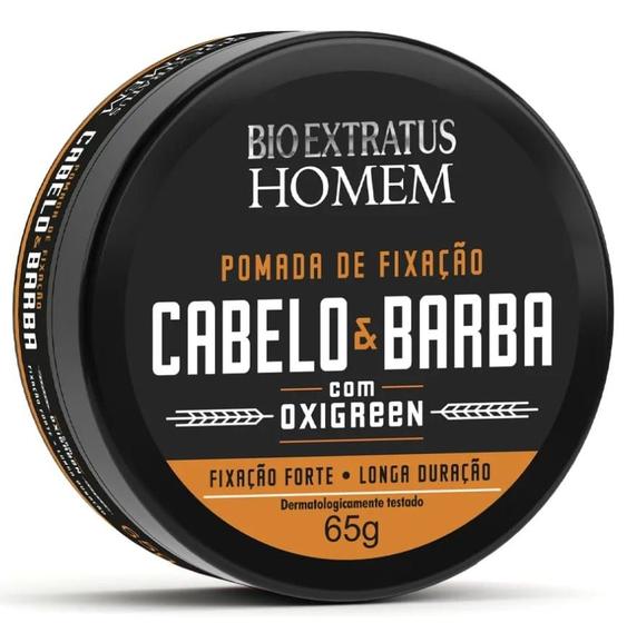Imagem de Pomada homem cabelo e barba bio extratus 65g