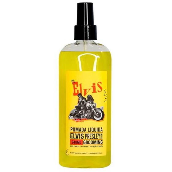 Imagem de Pomada Líquida Grooming Elvis Presley Proteção Térmica 240Ml