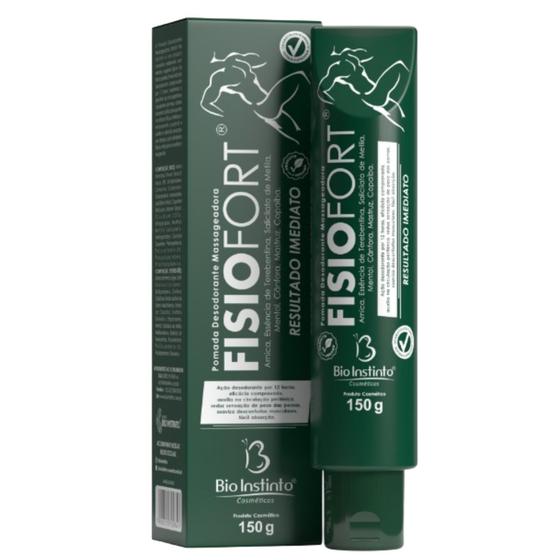 Imagem de Pomada Massageadora Fisiofort Verde 150G - Bio Instinto