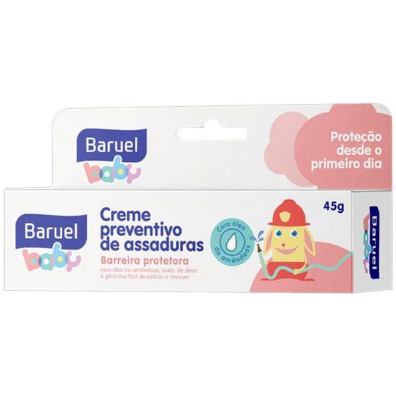 Imagem de Pomada Para Assadura Baruel Baby Amêndoas 45g