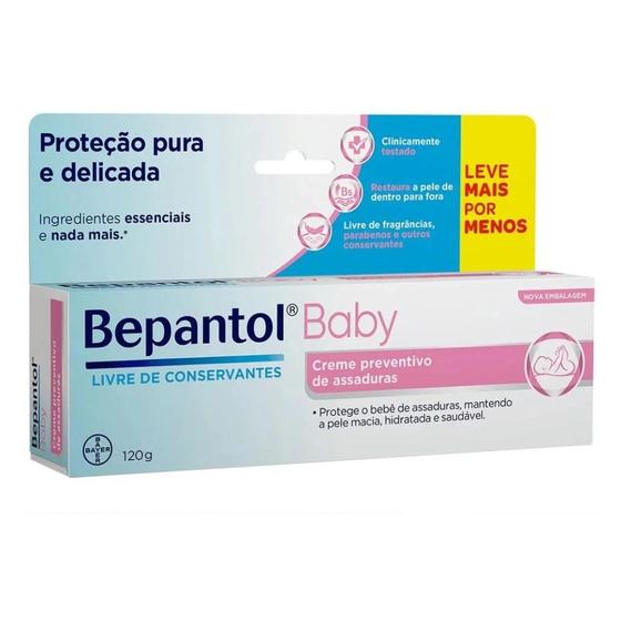 Imagem de Pomada para Assaduras Bepantol Baby 120g