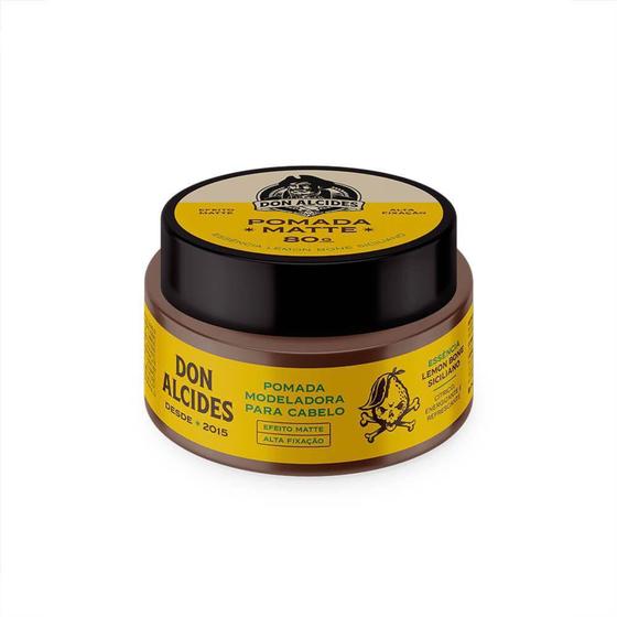 Imagem de Pomada Para Cabelo Lemon Bone Siciliano 80g Don Alcides