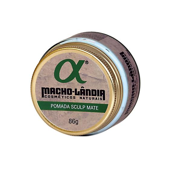 Pomada para cabelo Macho-Lândia Fibrosa Fix 007 - Sculp Mate 86g Menor preço em Pomada para cabelo Macho-Lândia Fibrosa Fix 007 - Sculp Mate 86g
