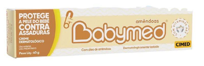 Pomada Para Prevenção De Assaduras Babymed Amendoas 40gr - Cimed ...