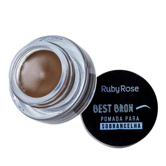 Imagem de Pomada para sobrancelha ruby rose best brow light 3,3g