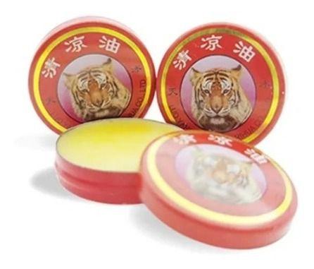 Imagem de Pomada Tigre Vermelho Chinesa Alívio Dores 3g