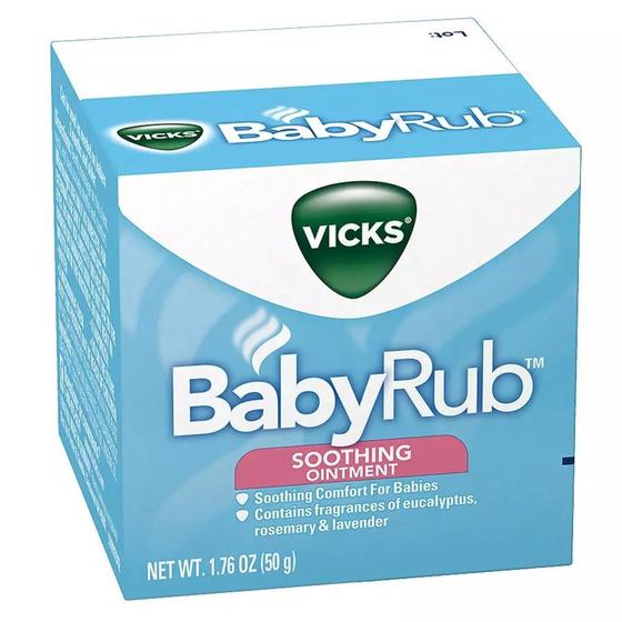 Imagem de Pomada Vicks Babyrub Baby Rub Infantil