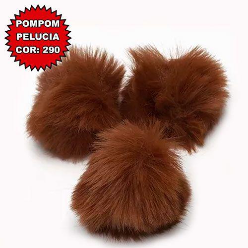 Imagem de POMPOM PELUCIA 70MM Varias Cores - 10PC -