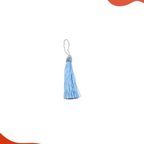 Imagem de Pompom Tassel Com Tulipa 90mm Em Poliester Com 50 Peças