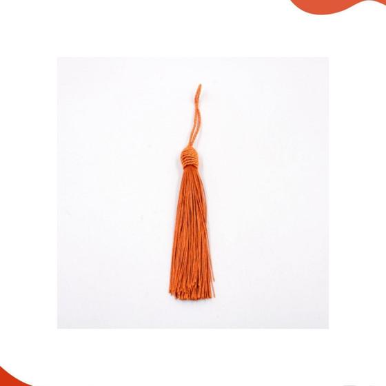 Imagem de Pompom Tassel Com Tulipa 90mm Em Poliester Com 50 Peças