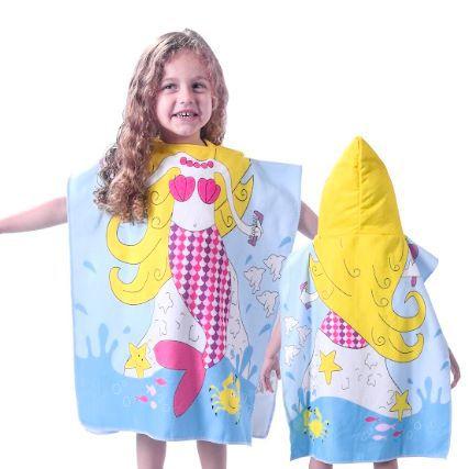 Imagem de PONCHO DE PRAIA KIDS 50cm x 1,15m MENINAS