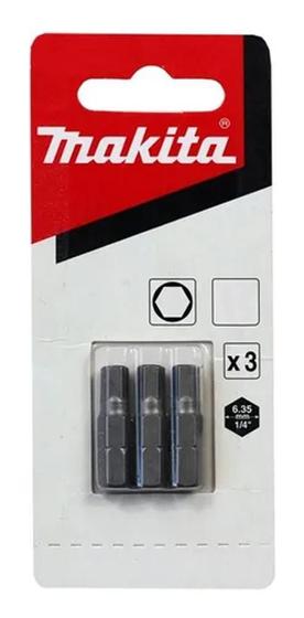 Imagem de Ponta Bits Allen 5Mm X 25Mm 3 Peças B-23715 - Makita