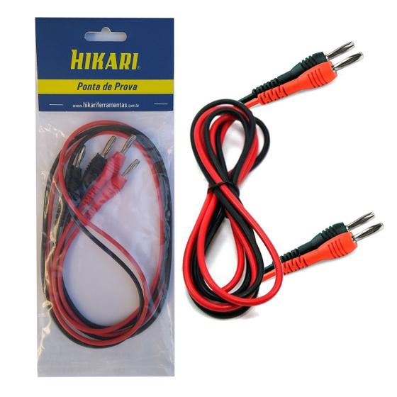 Imagem de Ponta de prova banana/banana HK-22