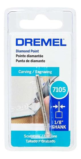 Imagem de Ponta Dremel Diamantada 7105 Esférico 5/64 Original 26157105AC