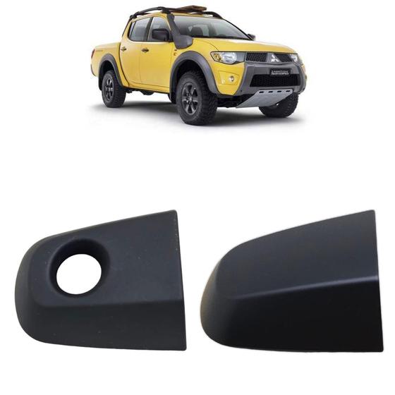 Imagem de Ponta maçaneta Externa 2 Peças Mitsubishi L200 Triton 2007 a 2017 Savana 2013 a 2018