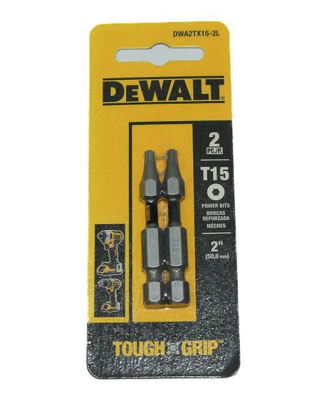 Imagem de Ponta Torx 2 TX15 2 peças Dewalt DWA2TX15 2L