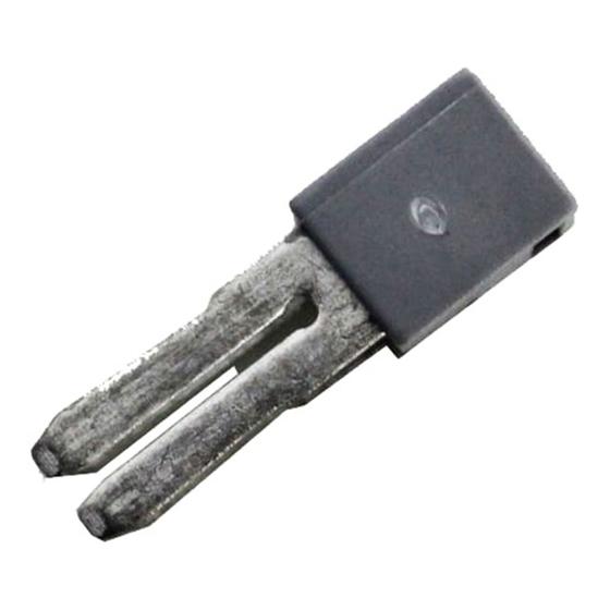 Imagem de Ponte Conect Fixa Bm6-Ja Jumper Simples Para Bm6 Mola 6MM Metaltex