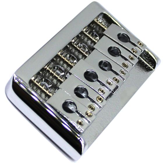 Imagem de Ponte guitarra fixa JSB cromada em ZInco estilo PRS