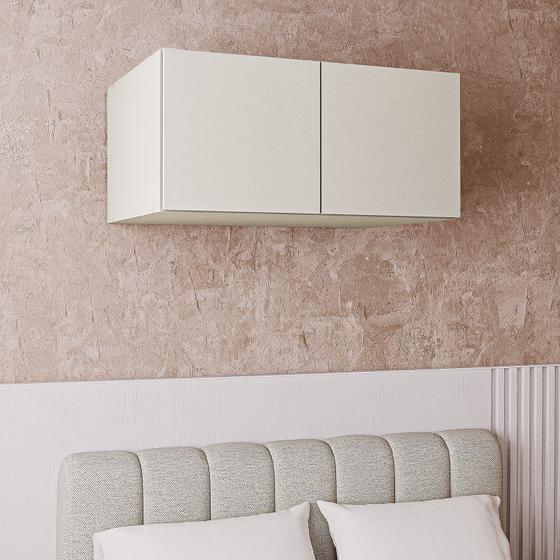 Imagem de Ponte Modular 80cm com 2 Portas Jade CabeCasa MadeiraMadeira