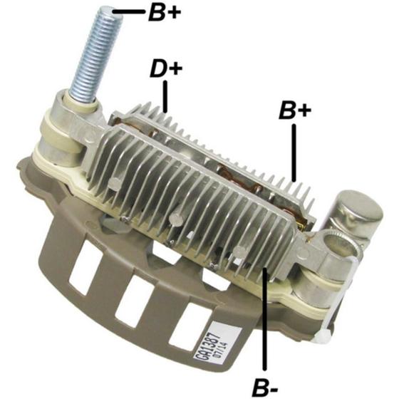 Imagem de Ponte retificadora 85Ah 12V Galant 1996 a 1998 Gauss 