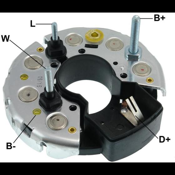 Imagem de Ponte retificadora 95Ah 24V Mb Lk 1314 1987 a 1997 Gauss 