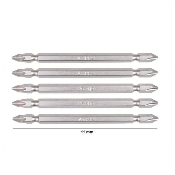 Imagem de Ponteira Bits Dupla Imantada PH2 - Aço - 11cm - 1/4 x 110mm