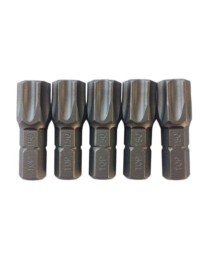 Imagem de Ponteira Bits Torque Torx T50 X 25mm - 5 Peças - Top Feeling