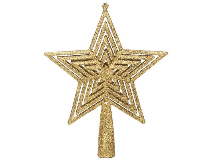 Ponteira de Árvore de Natal Estrela 18cm Dourado - 1019155 Cromus - Estrela de Natal - Magazine Luiza Ponteira de Árvore de Natal Estrela 18cm Dourado - 1019155 Cromus - Estrela de Natal - Magazine Luiza