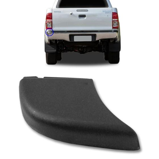 Imagem de Ponteira Do Parachoque Traseiro Da Hilux 2005 A 2015