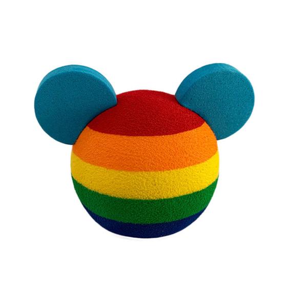 Imagem de Ponteira Enfeite Para Antena De Carro Mickey Mouse Arco Iris