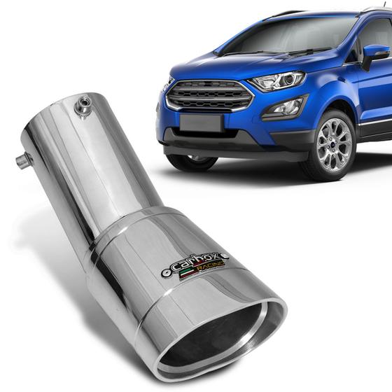 Ponteira Escapamento Esportiva Ecosport Freestyle 2008 a 2019 Carbox Elite Oval Alumínio Polido Menor preço em Ponteira Escapamento Esportiva Ecosport Freestyle 2008 a 2019 Carbox Elite Oval Alumínio Polido