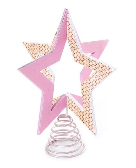 Imagem de Ponteira Estrela 3D MAD 1PC 9x9x16cm Decoração Topo de Árvore de Natal