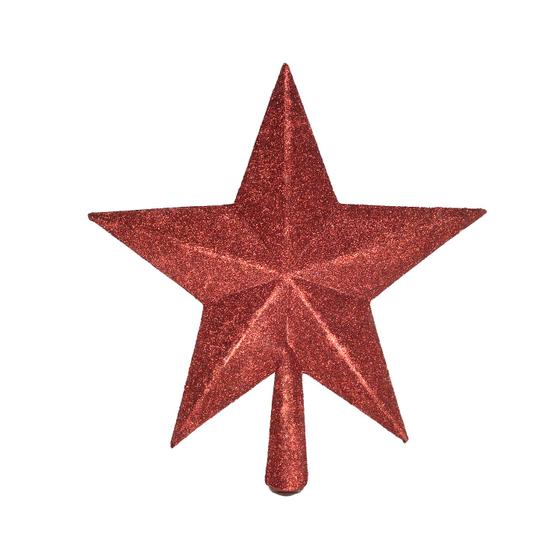 Imagem de Ponteira Estrela Decoração Arvore de Natal 24 cm