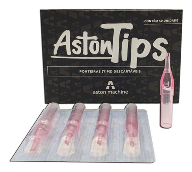 Imagem de Ponteira Tips Aston Descartável P/pintura 9f, 25 Unidades