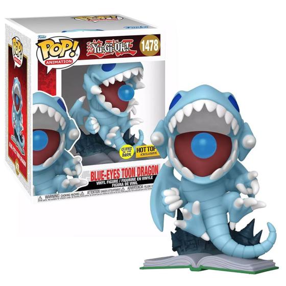 Imagem de Pop Animation Yu-Gi-Oh Blue Eyes Toon Dragon 1478 Funko 74713