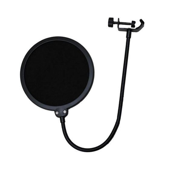 Imagem de Pop Filter Profissional Smart Ps01 6 Polegadas C/ Suporte