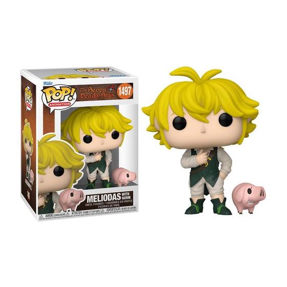 Imagem de Pop! funko - the seven deadly sins - meliodas and hawk