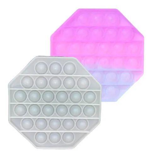 Imagem de Pop It De 8 Lados Que Muda De Cor 12cm