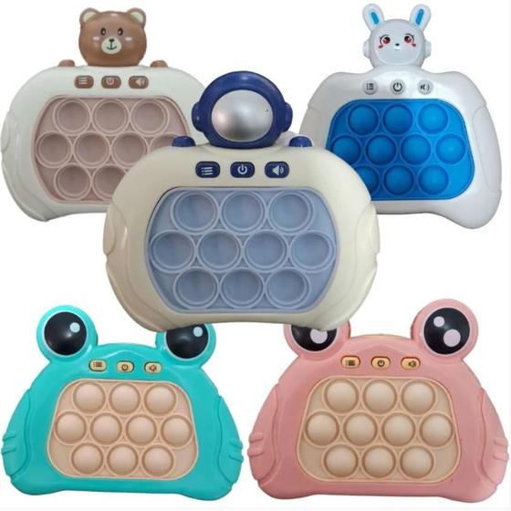 Pop-it Eletrônico Automático Mini Game Console Anti Stress - MB - Pop ...