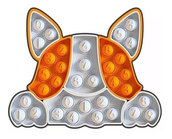 Imagem de Pop It Fidget Toy Pop Bubble Buldog De Montar Brinquedo