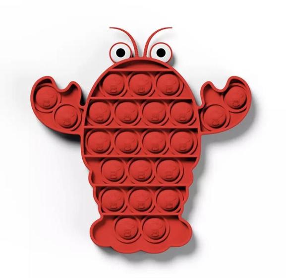 Imagem de Pop It Fidget Toy Pop Bubble Sensorial Antistress Lagostinha