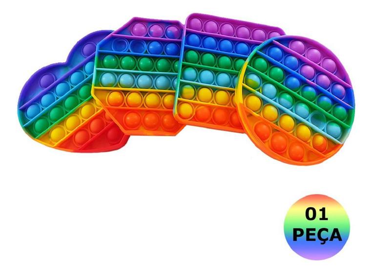 Pop It Fidget Toy, Push Pop Bubble Sensorial Empurre Bolhas Menor preço em Pop It Fidget Toy, Push Pop Bubble Sensorial Empurre Bolhas