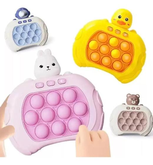 Imagem de Pop-It Mini Gamer Brinquedo Anti Stress Popit Eletrônico Som