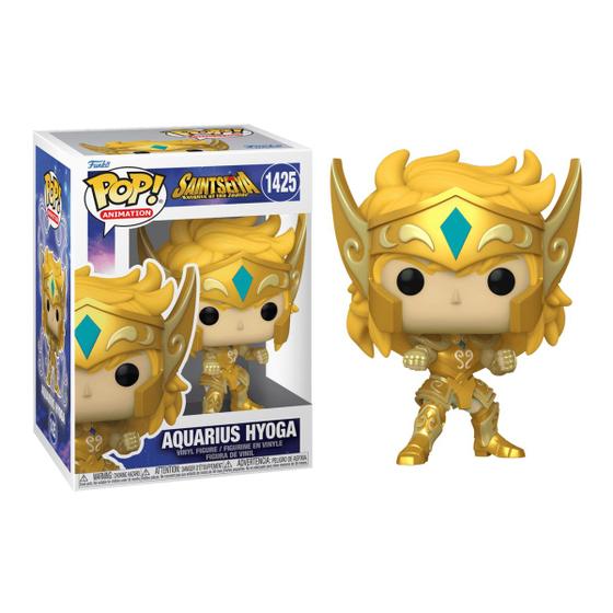 Imagem de Pop! Saint Seiya: Cavaleiros Do Zodíaco - Aquarius Hyoga - Com Armadura Dourada 1425