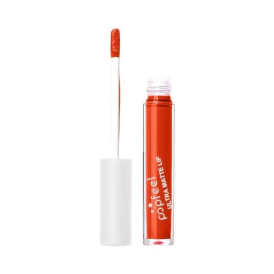 Imagem de Popfeel Partido Lip Glaze, Candy Color, Black Lip Gloss, Non-stick Cup, Long Lasting, Personalidade