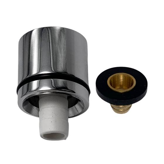 Imagem de Porca 1/2 cromada com ilhós para flexíveis - 4044cr002