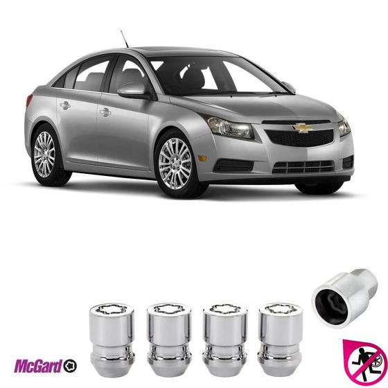 Imagem de Porca Antifurto Roda Chevrolet Cruze 2012 A 2023 Original