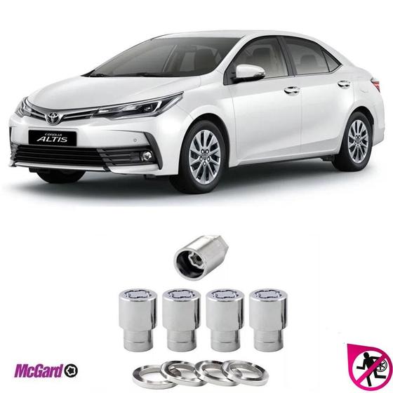 Imagem de Porca Trava Antifurto Roda Toyota Corolla Altis 2020 A 2023