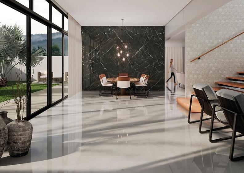 Imagem de Porcelanato castel Gr Natural Polido 120X120 Ret Cx1,44