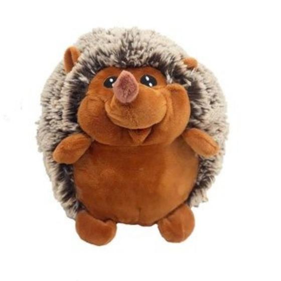Porco Espinho de Pelúcia Ouriço 20 cm Marrom - Fizzy Toys - Pelúcia ...
